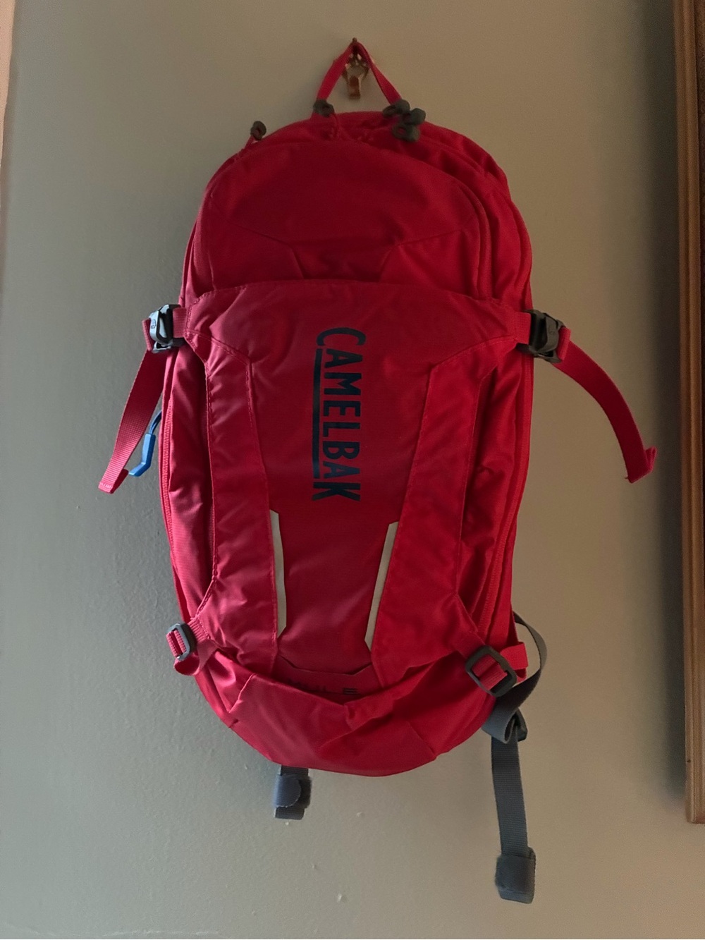 CamelBak M.U.L.E. 12 Hydration Pack Backpack - Red - Excellent Condition